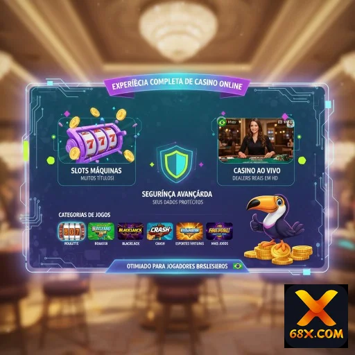 Ilustração de Explore as Apostas Esportivas com 68x e Odds Altas