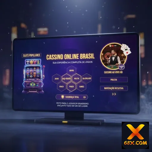 Ilustração de Descubra os Jogos Ao Vivo e VIP da 68x