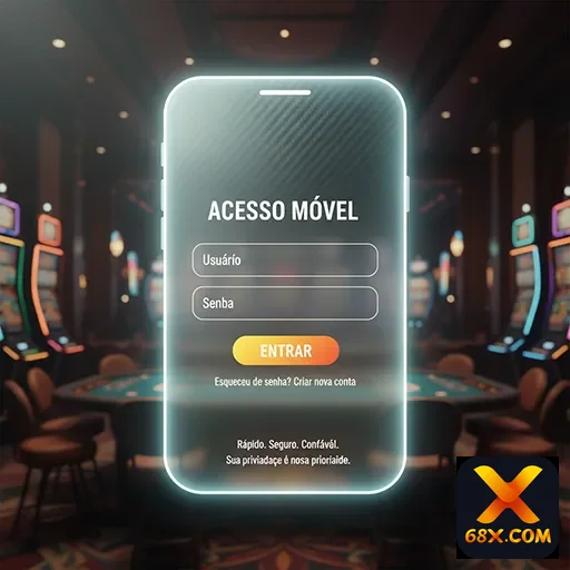 Ilustração de Descubra os Jogos Ao Vivo e VIP da 68x