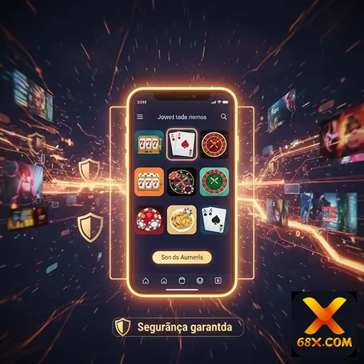 Ilustração de Slots Diversificados: Experiência Interativa e Diversão