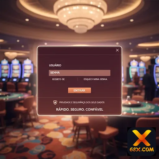 Ilustração de Explore os serviços VIP da plataforma 68x com segurança total