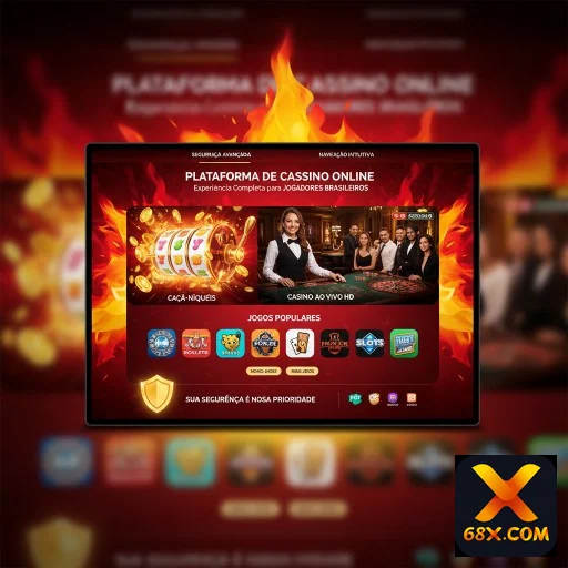 Ilustração de Explore os serviços VIP da plataforma 68x com segurança total