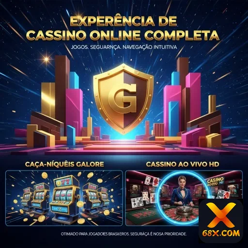 Ilustração de Explore os serviços VIP da plataforma 68x com segurança total